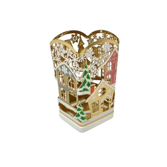Bath & Body Works Christmas Holiday Village Scene Foaming Soap Holder Decor - Picture 1 of 6